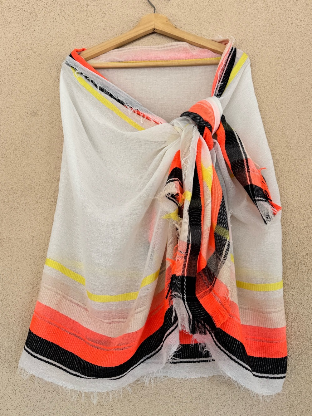 Steve Madden Multipurpose Oversized Gauze Beach Wrap